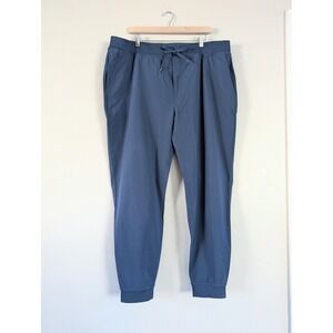 Rhoback Mens 3XL Delta Performance Jogger Anchor Navy Blue Stretch Golf Athletic